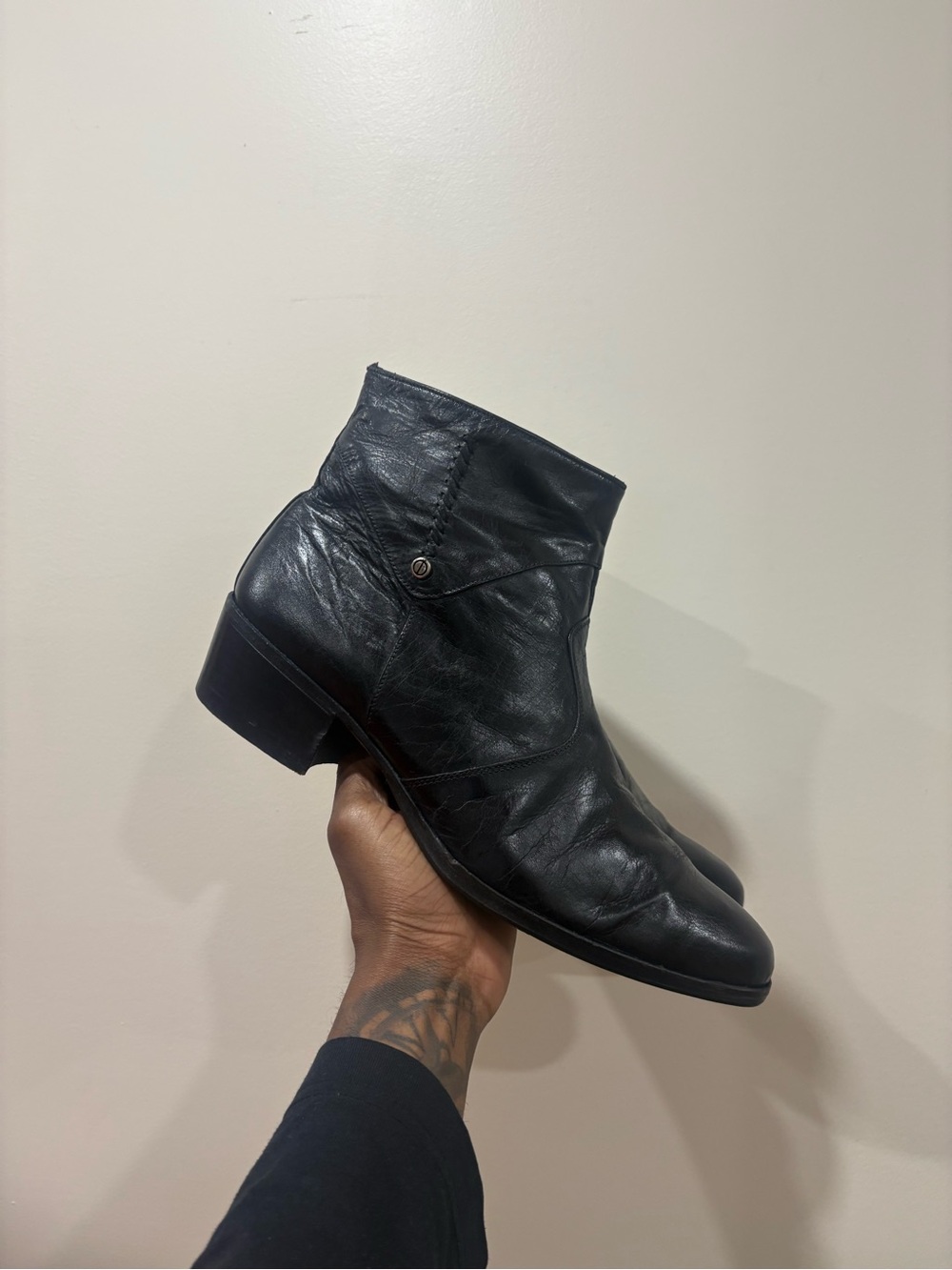 Vintage Leather Chelsea Boots
